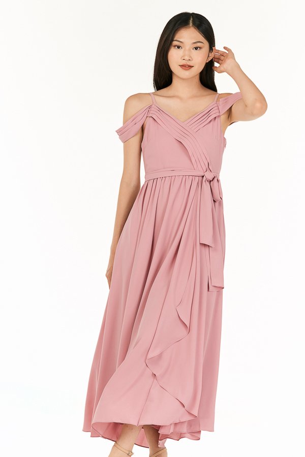 Eva Maxi Dress in Pink