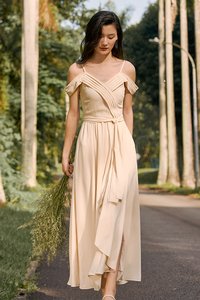 Eva Maxi Dress in Cream