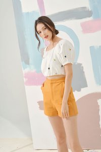 Ally Shorts in Marigold