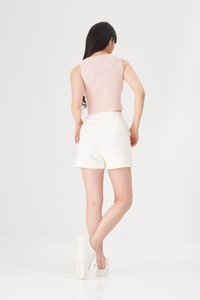 Marco Knit Crop Top in Pink