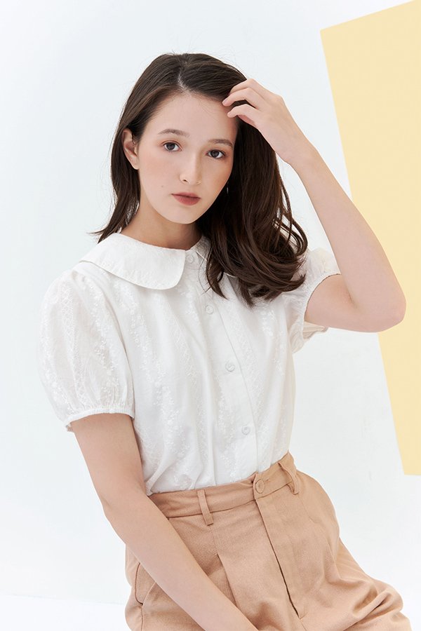 *Restock* Wendy Collared Top