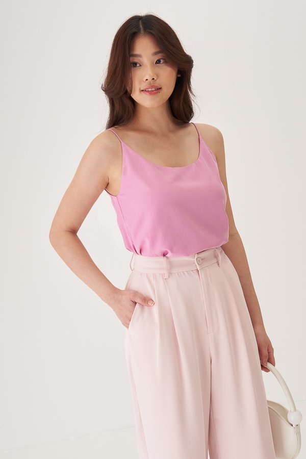 Serene Two Way Top in Pink