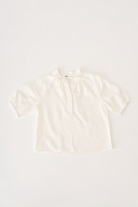 Kids' Carlos Buttoned Top in White