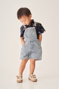 Kids' Glen Shirt in Days Together Navy Print