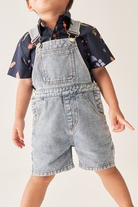 Kids' Glen Shirt in Days Together Navy Print