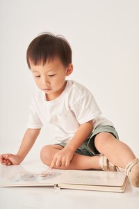 Kids' Jude Tee in White