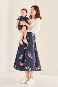 Kids' Lauren Two Way Dress in Days Together Navy Print