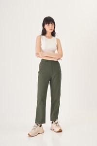 Marco Knit Crop Top in White