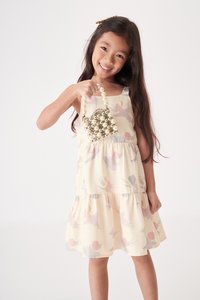 Kids' Adora Sleeveless Dress in Reunion Cream Print