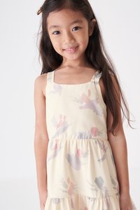 Kids' Adora Sleeveless Dress in Reunion Cream Print