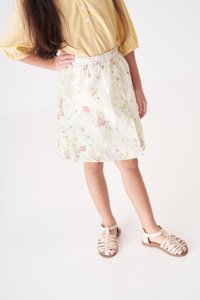 Kids' Clover Skirt in Whimsical Garden Print