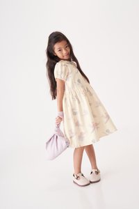 Kids' Erica Collared Dress in Reunion Cream Print