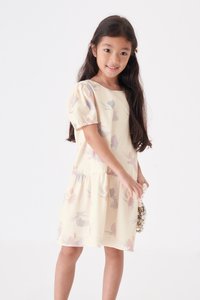 Kids' Evalon Dress in Reunion Cream Print