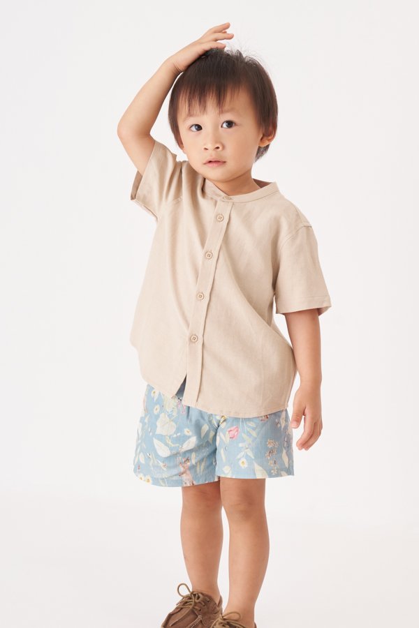 Kids' Oliver Mandarin Collar Shirt