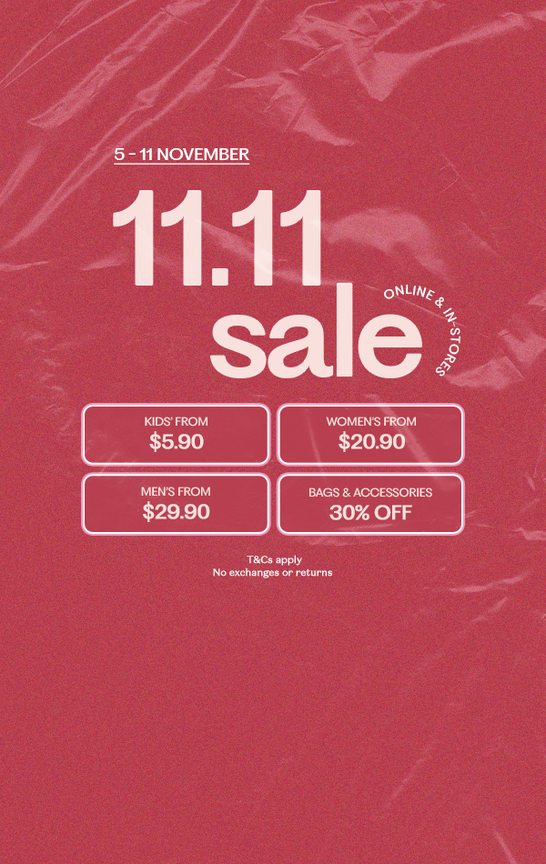 11.11 Sale Banner